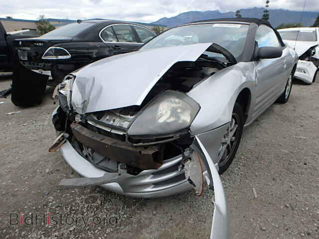 2001 MITSUBISHI ECLIPSE - VIN: 4A3AE45G81E066350 - Фото 2
