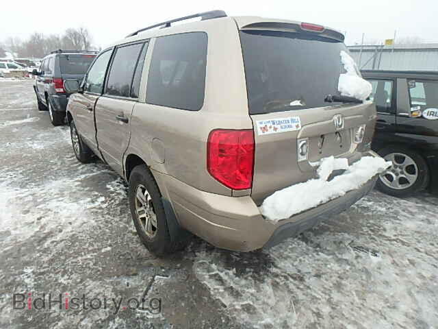 2005 HONDA PILOT - VIN: 2HKYF18425H539776 - Фото 3