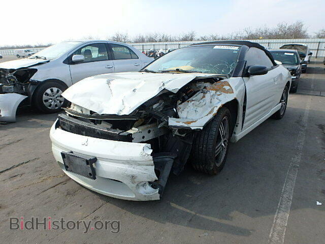 2003 MITSUBISHI ECLIPSE - VIN: 4A3AE75H43E003503 - Фото 2