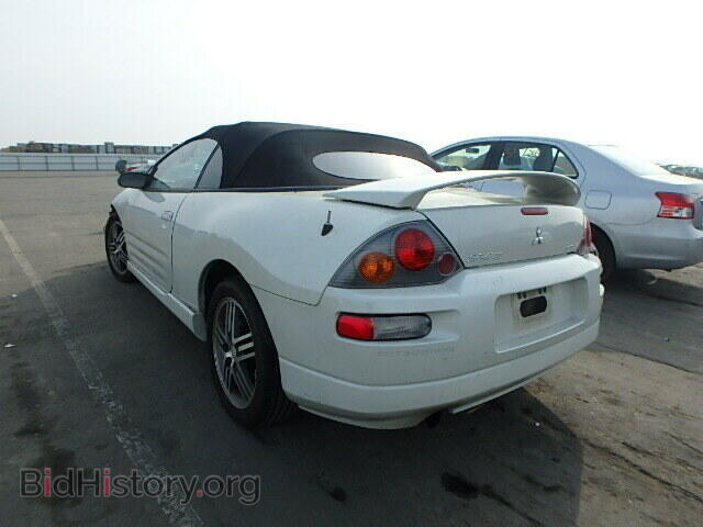 2003 MITSUBISHI ECLIPSE - VIN: 4A3AE75H43E003503 - Фото 3