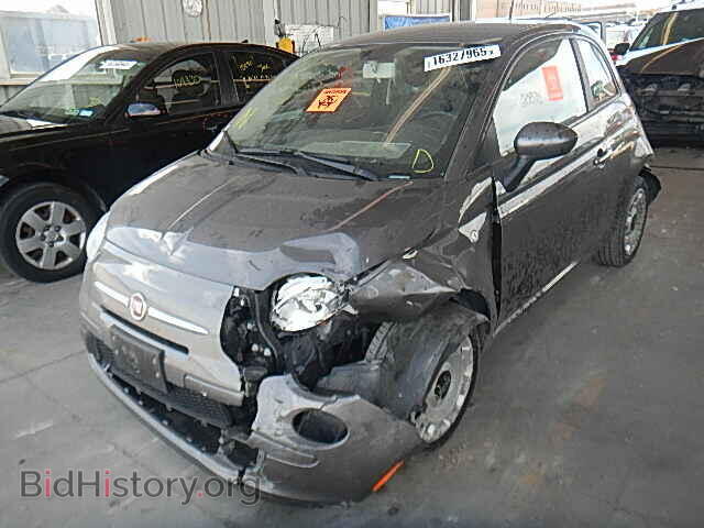 2012 FIAT 500 - VIN: 3C3CFFAR3CT379485 - Фото 2