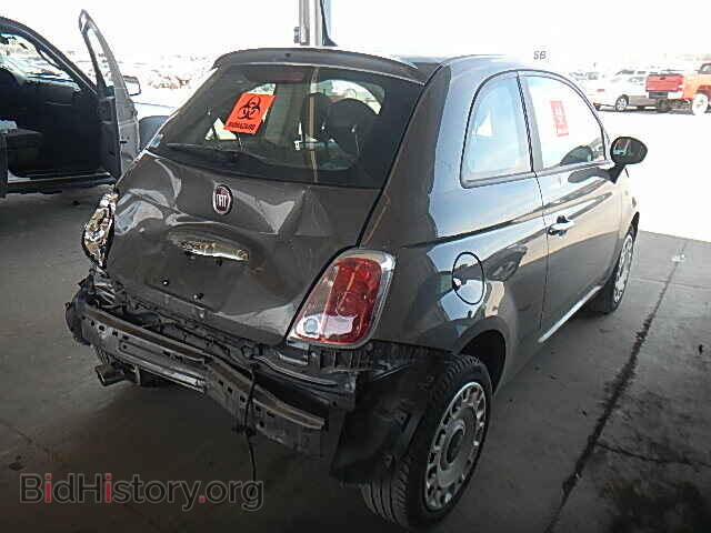 2012 FIAT 500 - VIN: 3C3CFFAR3CT379485 - Фото 4