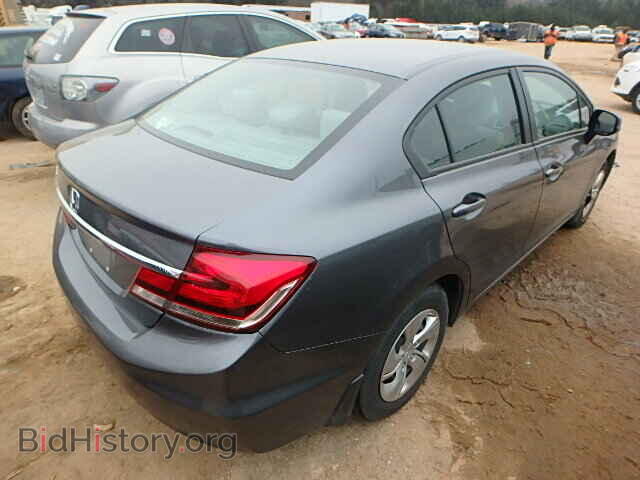 2013 HONDA CIVIC - VIN: 19XFB2F55DE001368 - Фото 4