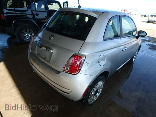 2013 FIAT 500 - VIN: 3C3CFFAR8DT545937 - Фото 4