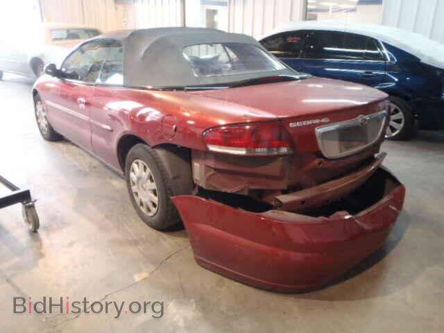 2003 CHRYSLER SEBRING - VIN: 1C3EL45X03N606582 - Фото 3