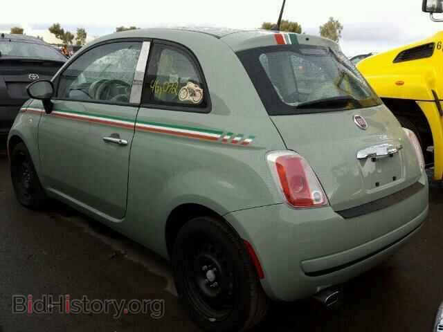 2012 FIAT 500 - VIN: 3C3CFFAR2CT381194 - Фото 3