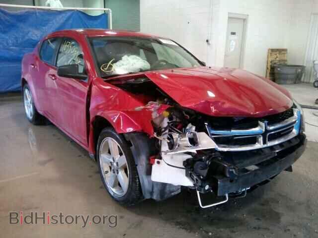 Photo 1C3CDZAB8DN688087 - DODGE AVENGER 2013