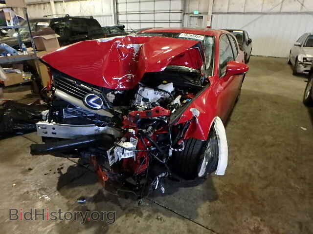 2014 LEXUS CT 200 - VIN: JTHKD5BH4E2173950 - Фото 2