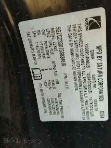 2005 SATURN VUE - VIN: 5GZCZ33D75S834876 - Фото 9