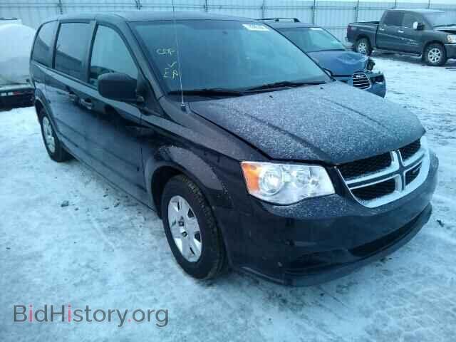 2013 Dodge CARAVAN Grand Cara (VIN 2C4RDGBG1DR681912) — photo 1 of 10, Copart, damage: rear end