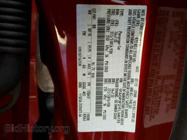 2015 FORD FOCUS - VIN: 1FADP3F21FL349155 - Photo 9