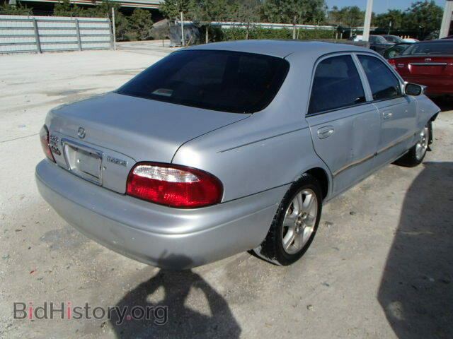 2001 MAZDA 626 - VIN: 1YVGF22D615249040 - Фото 4
