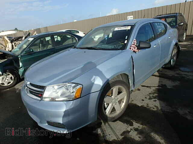 2013 DODGE AVENGER - VIN: 1C3CDZAB8DN712257 - Photo 2