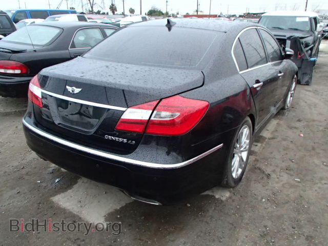 2012 HYUNDAI GENESIS - VIN: KMHGC4DF9CU168871 - Фото 4