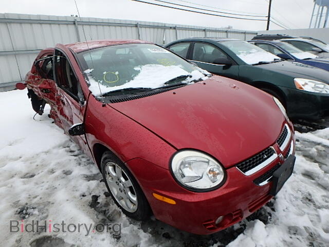 Фотография 1B3ES56C24D504726 - DODGE NEON 2004