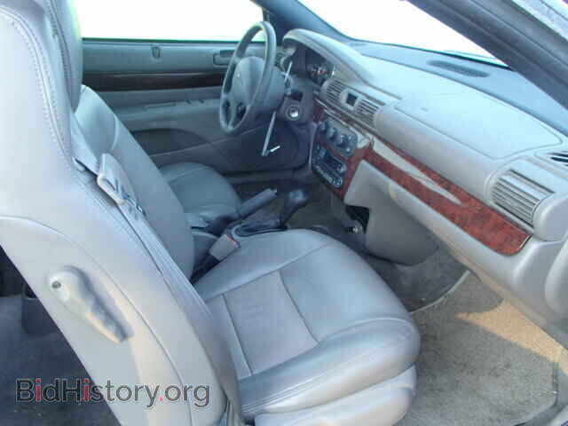 2002 CHRYSLER SEBRING - VIN: 1C3EL55R92N217364 - Фото 5
