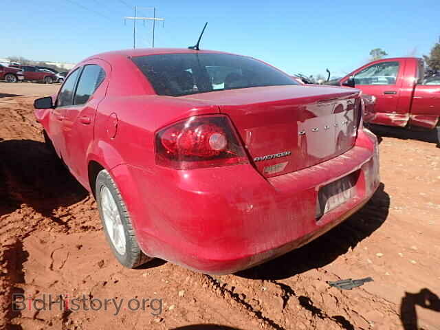 2012 DODGE AVENGER - VIN: 1C3CDZCB2CN219377 - Фото 3