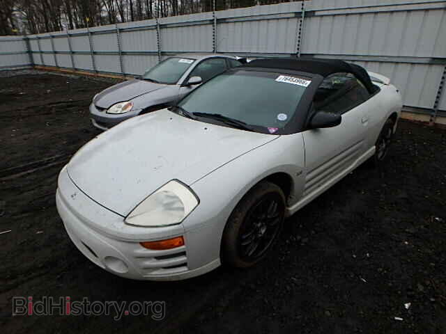 2004 MITSUBISHI ECLIPSE - VIN: 4A3AE55H64E072778 - Фото 2