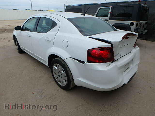 2012 DODGE AVENGER - VIN: 1C3CDZAB9CN323965 - Фото 3