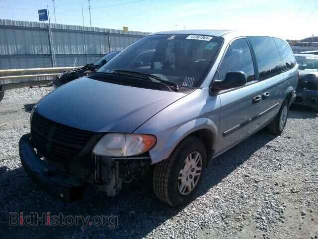 2005 DODGE CARAVAN - VIN: 1D4GP24R75B161362 - Фото 2