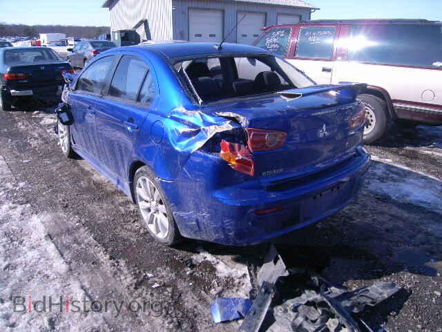 2008 MITSUBISHI LANCER - VIN: JA3AU86U68U027899 - Фото 3