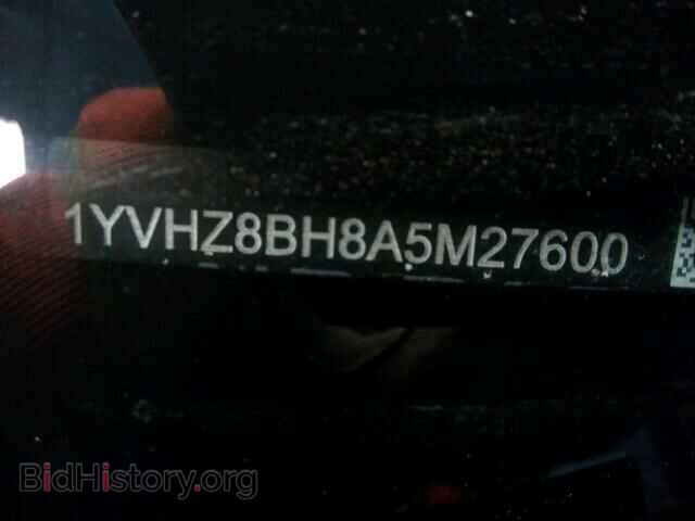 2010 MAZDA 6 - VIN: 1YVHZ8BH8A5M27600 - Фото 10