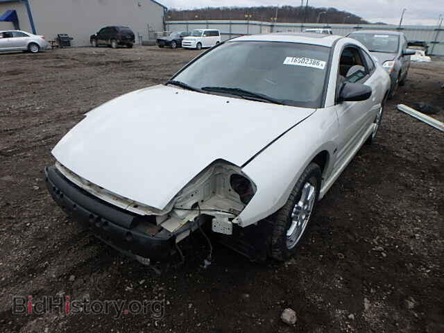 2001 MITSUBISHI ECLIPSE - VIN: 4A3AC84H41E056504 - Фото 2