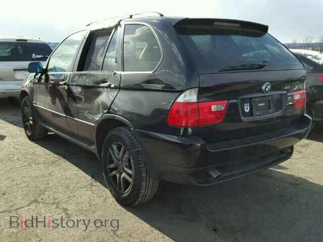 2005 BMW X5 - VIN: 5UXFA13545LY02124 - Фото 3