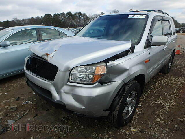 2007 HONDA PILOT - VIN: 2HKYF18667H500287 - Фото 2