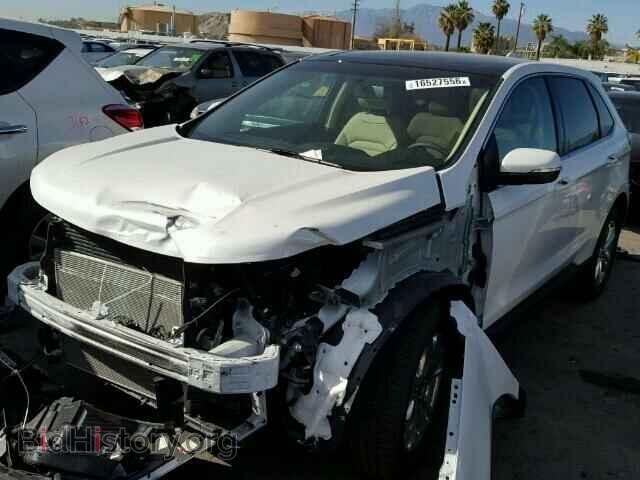 2015 FORD EDGE - VIN: 2FMTK4J86FBB77433 - Фото 2