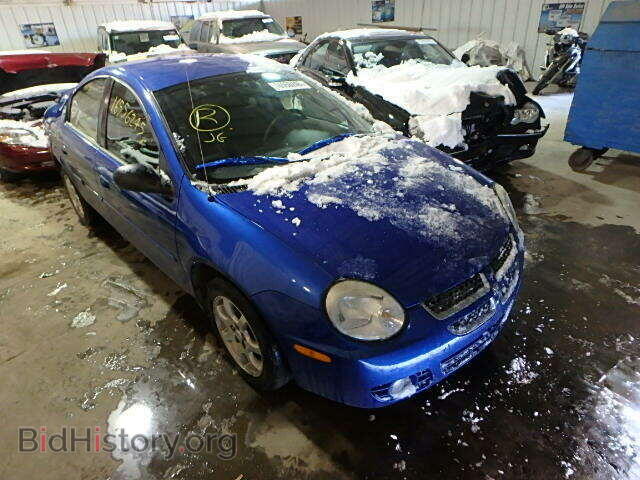 Фотография 1B3ES56C04D629644 - DODGE NEON 2004