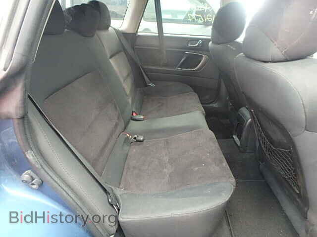2008 SUBARU OUTBACK - VIN: 4S4BP61C787319846 - Фото 6