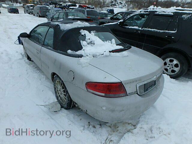 2004 CHRYSLER SEBRING - VIN: 1C3EL55RX4N377305 - Фото 3