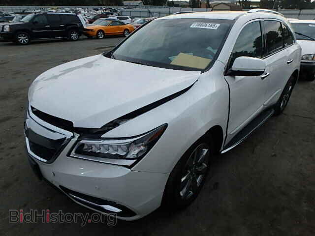 2014 ACURA MDX - VIN: 5FRYD4H81EB019477 - Фото 2