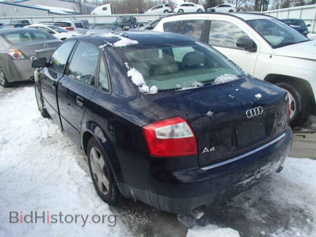 2002 AUDI A4 - VIN: WAULC68E42A209873 - Фото 3