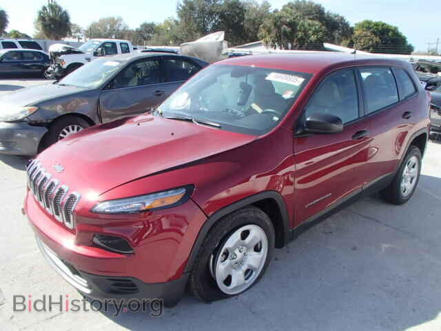 2015 JEEP CHEROKEE - VIN: 1C4PJLABXFW617182 - Фото 2
