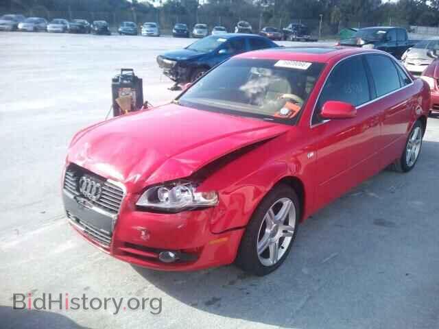 2007 AUDI A4 - VIN: WAUAF78E17A125165 - Фото 2