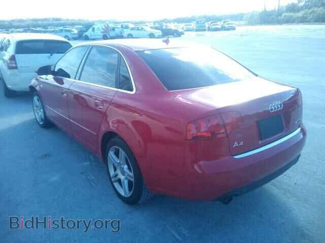 2007 AUDI A4 - VIN: WAUAF78E17A125165 - Фото 3