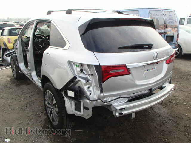 2015 ACURA MDX - VIN: 5FRYD4H44FB020203 - Фото 3