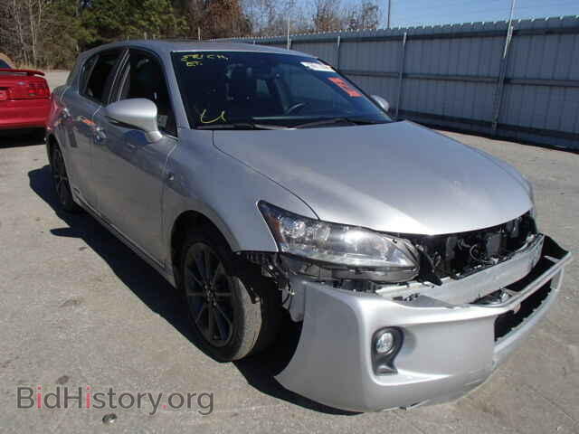 Фотография JTHKD5BH7C2076660 - LEXUS CT 200 2012