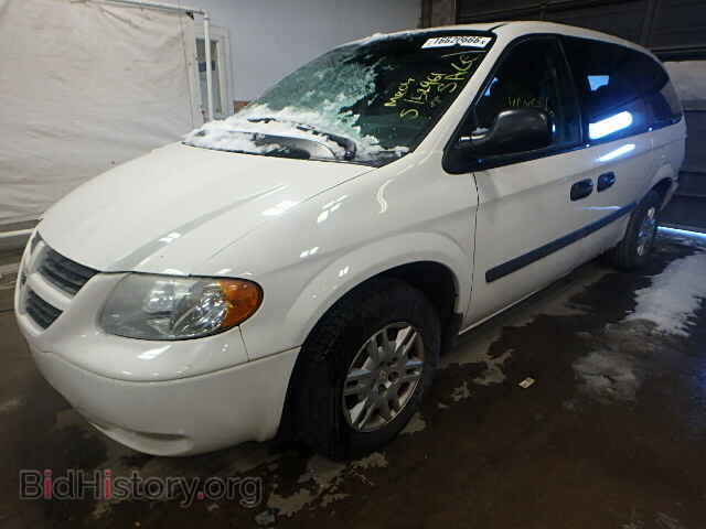 2005 DODGE CARAVAN - VIN: 1D4GP24E65B304718 - Фото 2