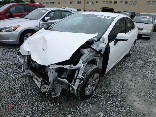 2014 HONDA CIVIC - VIN: 19XFB2F54EE042544 - Фото 2