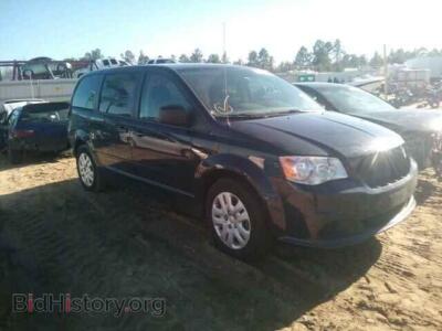 2014 Dodge CARAVAN Grand Cara, blue — VIN 2C4RDGBG6ER355055, Copart