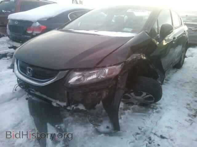 2013 HONDA CIVIC - VIN: 19XFB4F23DE202834 - Фото 2