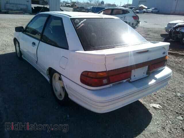 1991 FORD ESCORT - VIN: 1FAPP1288MW100875 - Фото 3