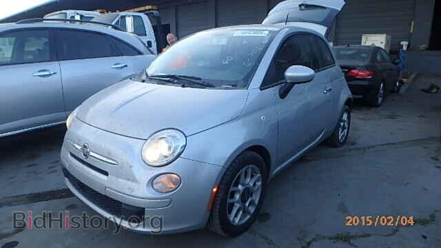 2012 FIAT 500 - VIN: 3C3CFFAR0CT291431 - Фото 2
