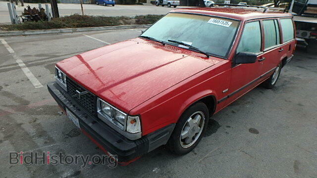 1988 VOLVO 740 - VIN: YV1FA8751J1119687 - Фото 2