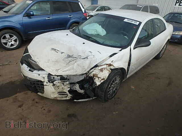 2004 CHRYSLER SEBRING - VIN: 1C3EL46X04N242034 - Фото 2