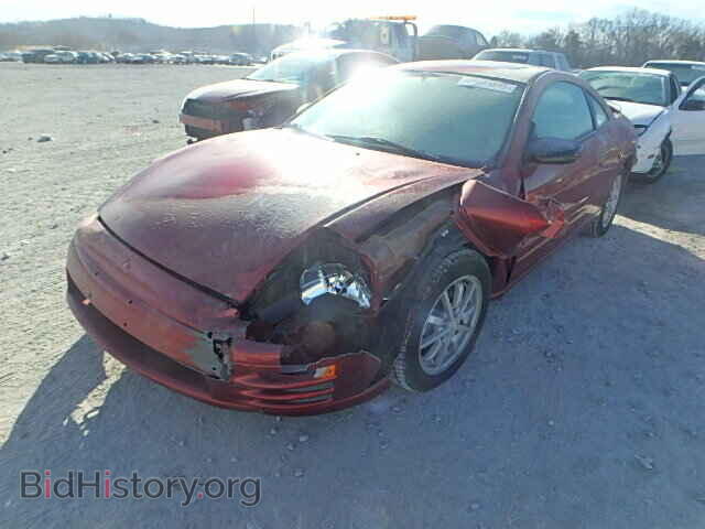 2001 MITSUBISHI ECLIPSE - VIN: 4A3AC44G11E216676 - Фото 2