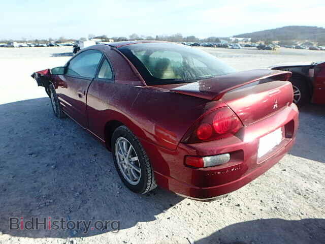 2001 MITSUBISHI ECLIPSE - VIN: 4A3AC44G11E216676 - Фото 3